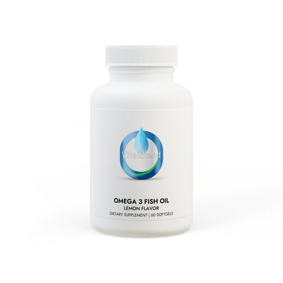 Omega 3 Fish Oil Supplement (60 Softgels)